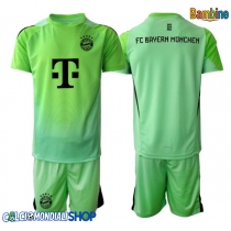 Maglie da calcio Bayern Munich Portiere Prima Maglia Bambino 2025-26 Manica Corta + Pantaloni corti)